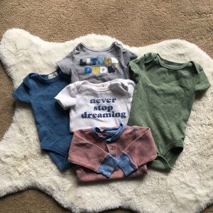 3-6 month onesies